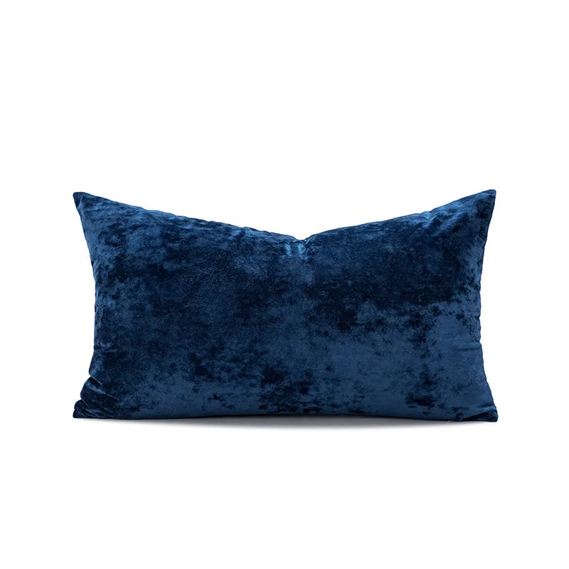 DecorBites™ Dark Grain Velvet Pillow Cover - 45x45cm