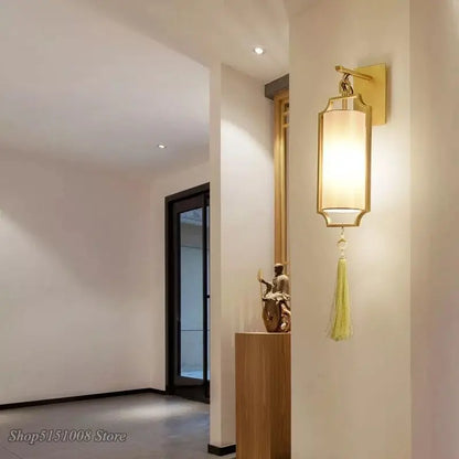 ديكوربايتس™ مصابيح جدارية نحاسية | مصابيح حائط عصرية بسيطة للمنزل والفندق وغرفة المعيشة