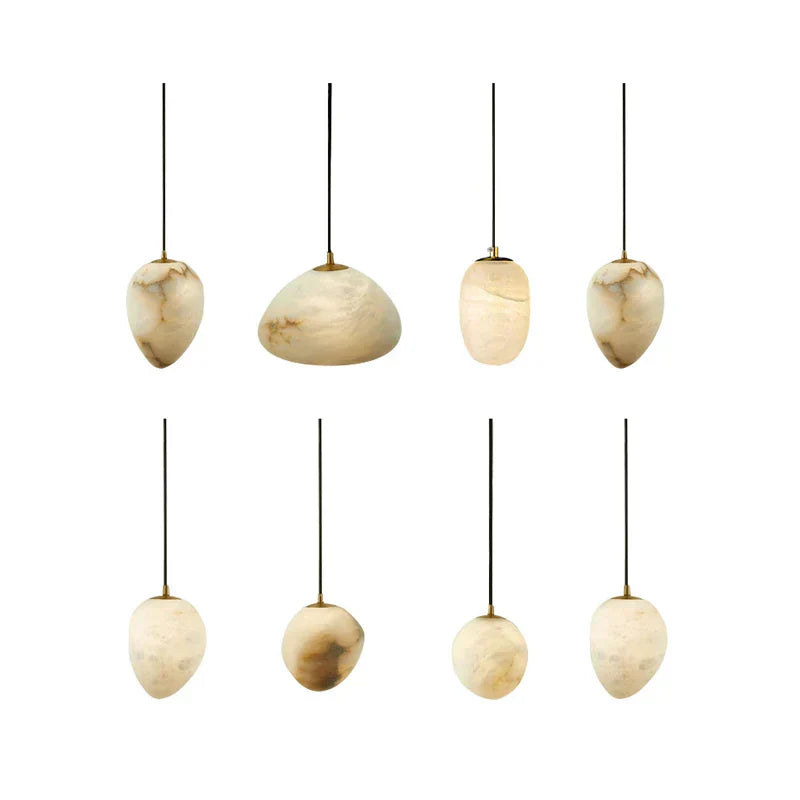 ثريا ديكوربايتس™ الرخامية الهندسية LED لغرفة المعيشة وجزيرة المطبخ