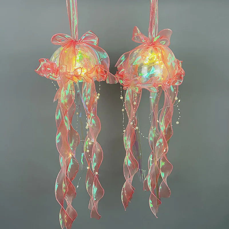 PVC Jellyfish Lantern Night Light