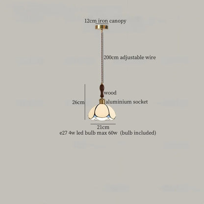 Decorbites™ Japanisches Vintage-LED-Pendant-Lampen für Wohnzimmer, Schlafzimmer, Küche und Café