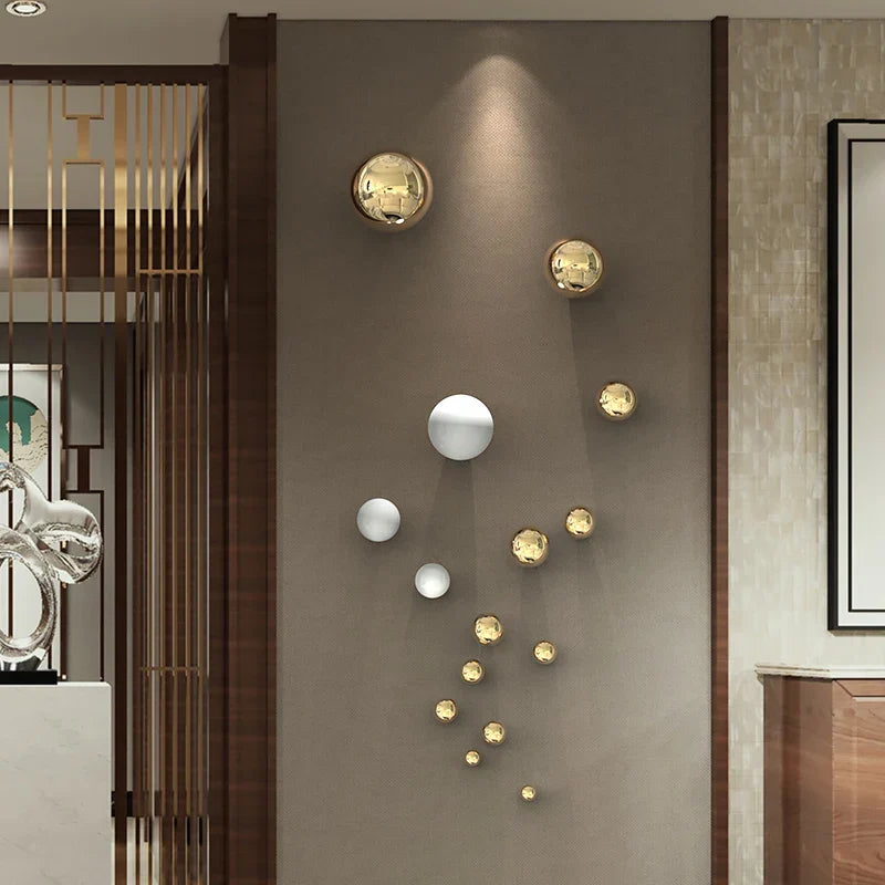 Gold Geometric Wall Art
