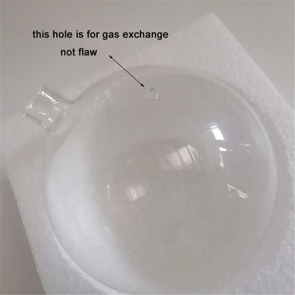 DecorBites™ 11mm Opening Glass Lamp Shade for G4 Socket Holder, 80mm 100mm Molecular Lamp Cover