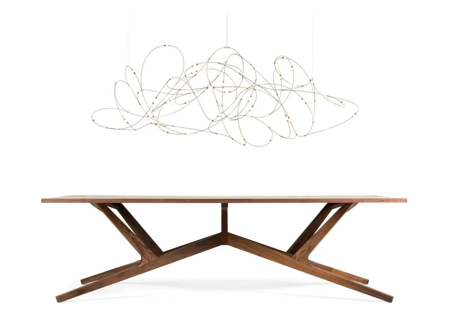DecorBites™ LED Firefly Chandelier for Hotel and Kitchen