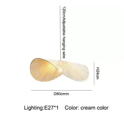 DecorBites™ Handmade Rattan LED Pendant Lights for Stylish Home Decor