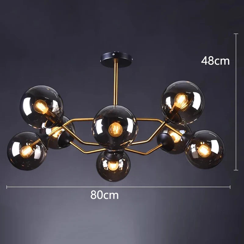 DecorBites™ LED Pendant Light Chandeliers for Modern Home Decor & Dining Room Lighting