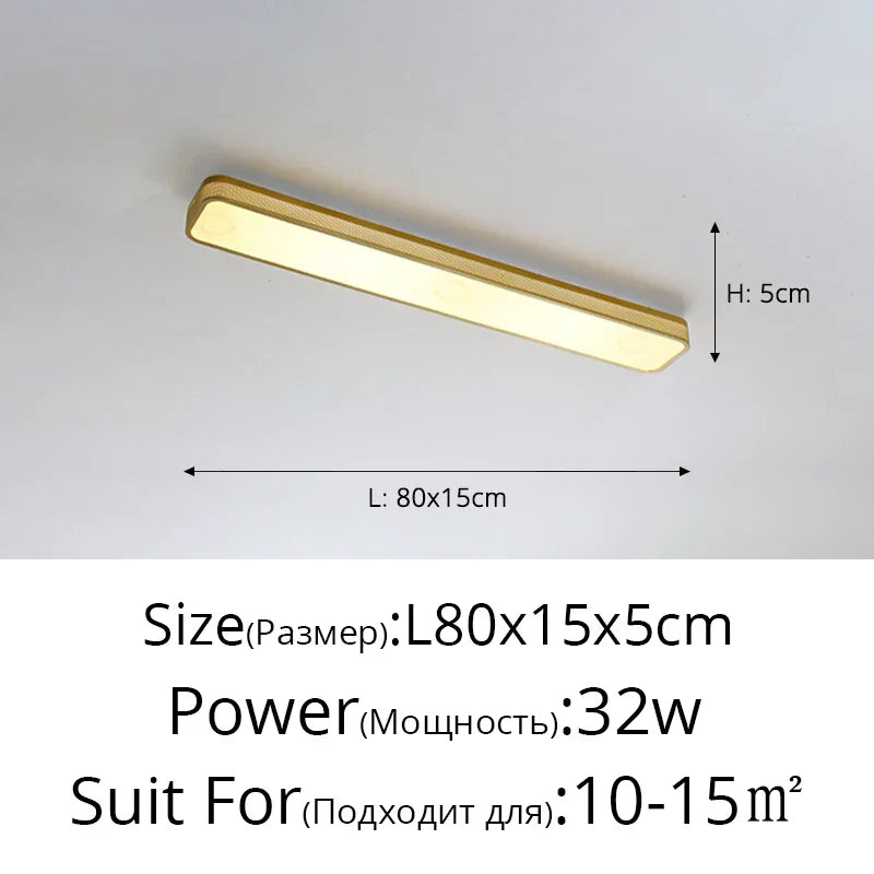 Sleek LED Ceiling Chandelier