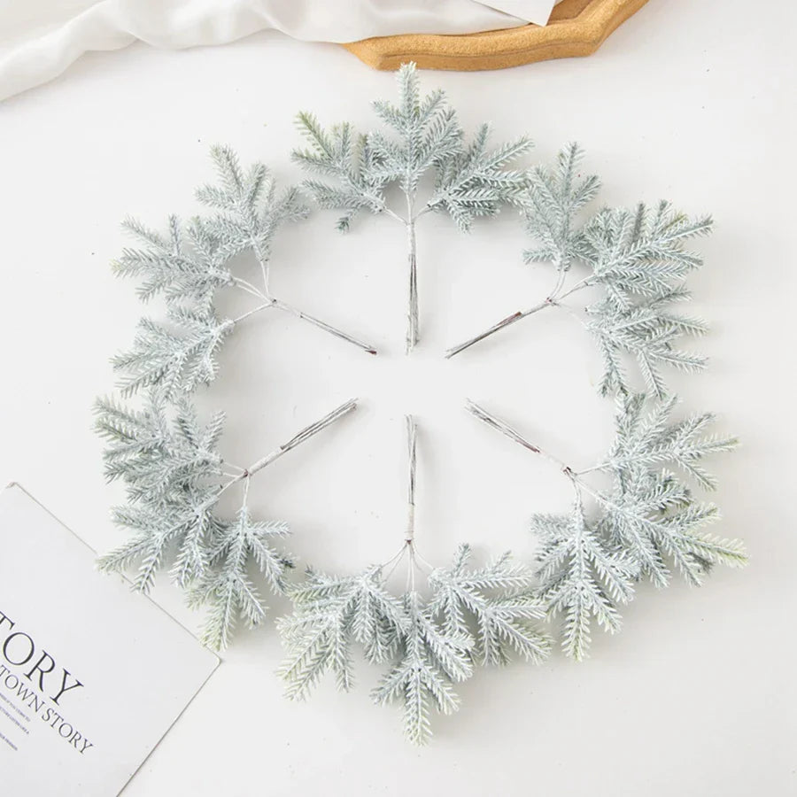 Decorbites™ Goldene Frost-Künstliche Äste für Heimdekoration, Hochzeit & Fotohintergrund