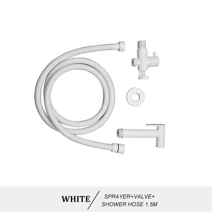 DecorBites™ Brass Bidet Spray Kit with Portable Valve for Bathroom Anus Shower