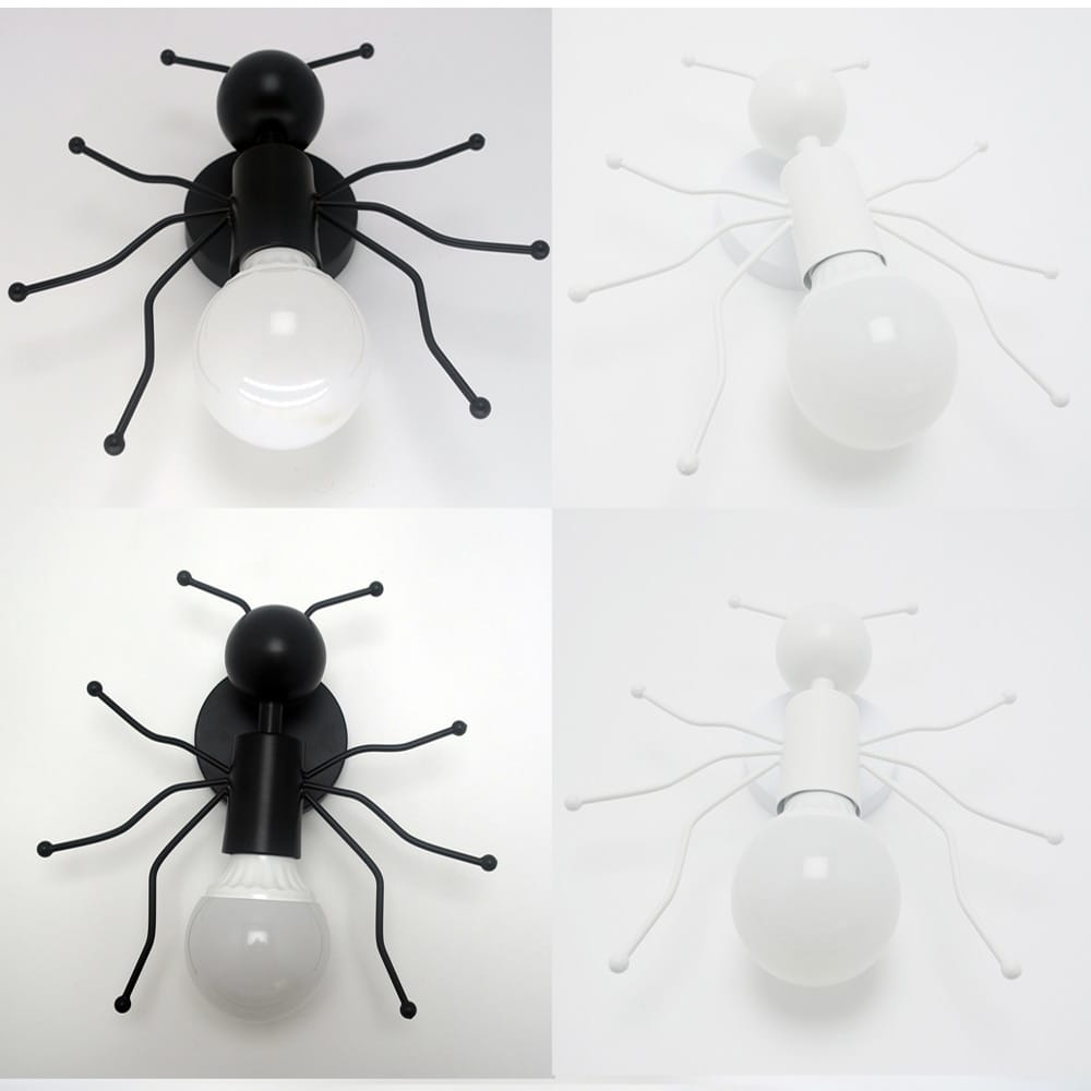 Lámparas de Hormigas Robot de Metal Minimalismo Creativo Moderno para Niños