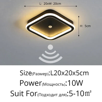 DecorBites™ LED Chandelier Lights with PIR Motion Sensor for Indoor Lighting