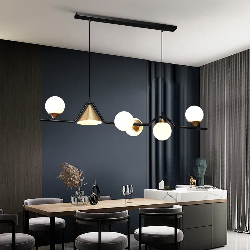 Decorbites™ Lineare Hängelampe Minimalistische Kronleuchter Moderne Nordische Esszimmertischlaterne
