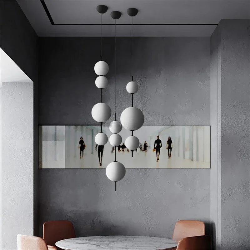 Lámpara Colgante de Calabaza Decorbites™: Decoración Moderna de Vidrio para Restaurante, Dormitorio, Cocina, Comedor