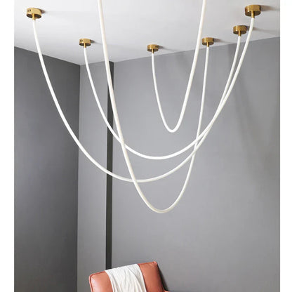 DecorBites™ LED Pendant Lamp: Modern Nordic Design, 360 Degree Luminous for Living Room, Dining Room & Office