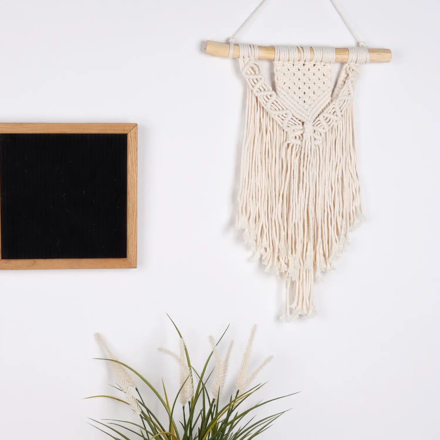 DecorBites™ Macrame Woven Wall Hanging Boho Home Chic Bohemian Geometric Art Decor Beautiful Apartment Dorm Room