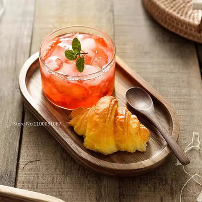 Cuenco de cristal DecorBites™ para postres de té de la tarde para una persona