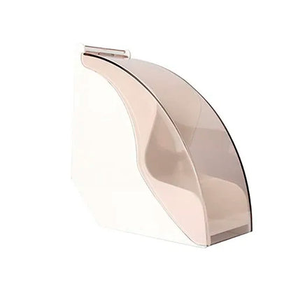 Decorbites™ Kaffeefilter-Spender mit Acryl-Abdeckung: Hochwertiges Barista-Regal für Kaffeefilterpapier.