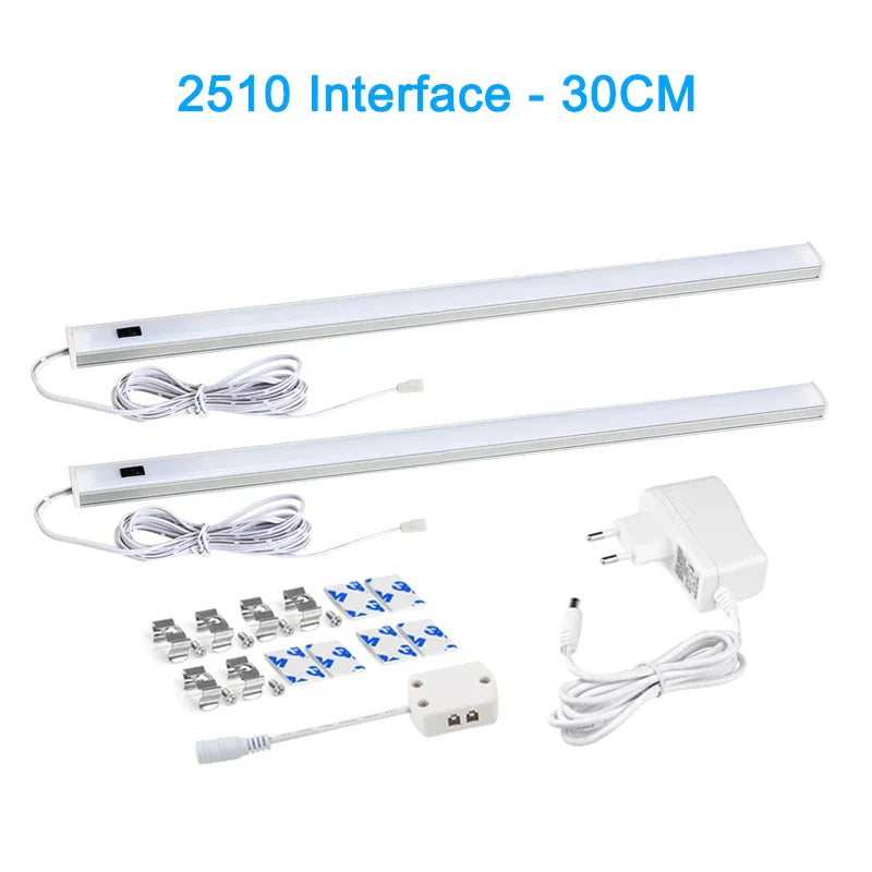 DecorBites™ LED Under Cabinet Lights PIR Motion Sensor Night Light