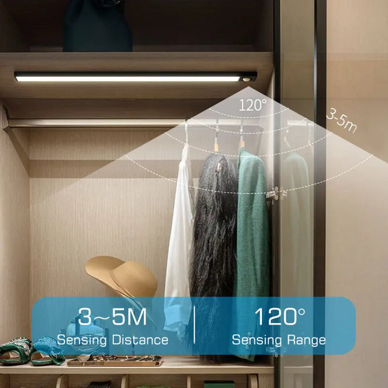 Lámpara LED DecorBites™ con sensor de movimiento y imán para armarios y cocina