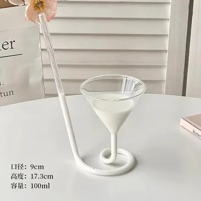 DecorBites™ Vampire Cocktail Glass Cup - Creative & Stylish Glassware for Molecular Drinks