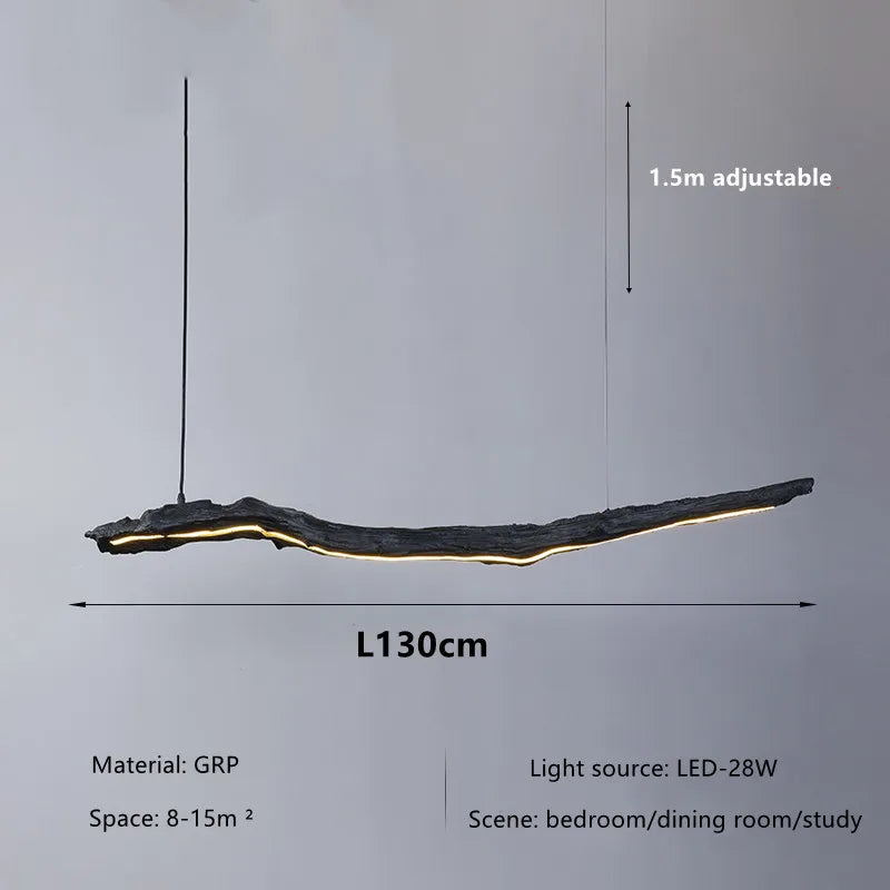 DecorBites™ LED Strip Lights: Nordic Personality Hanging Lamps for Home, Office, and Cafe