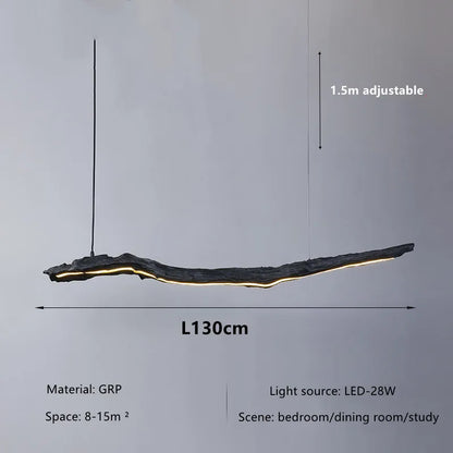 DecorBites™ LED Strip Lights: Nordic Personality Hanging Lamps for Home, Office, and Cafe