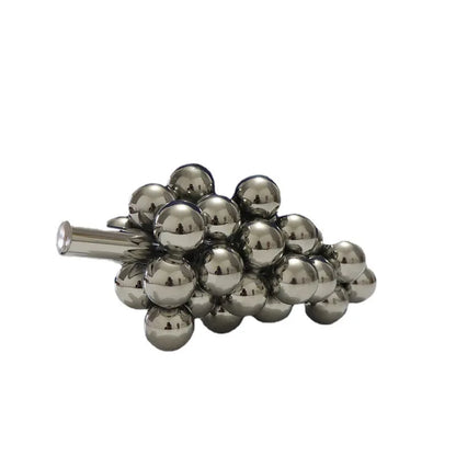 DecorBites™ Crystal Glass Geometric Grape Decor Figurine Gothica