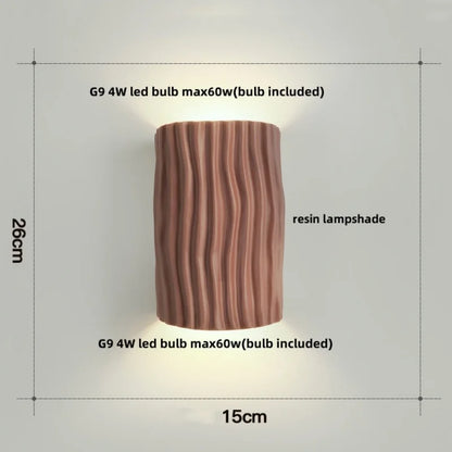 DecorBites™ Double LED Wall Lamp Sconce Bedside Reading Modern Nordic Decor Mirror Light