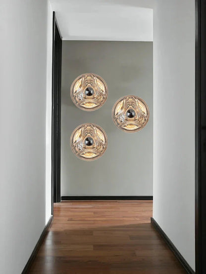 DecorBites™ Designer Glass Wall Lamp Luxury Minimalist Wall Lights