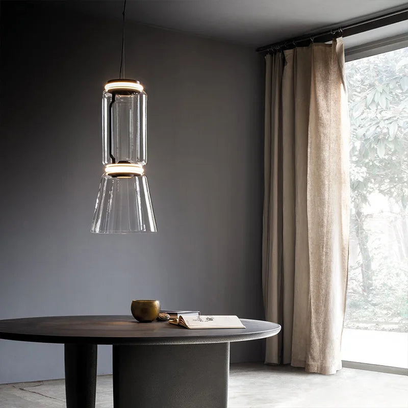 Lámparas de Colgante de Candelabro Moderno de Vidrio Pesado Decorbites™ para Sala de Estar, Comedor y Tienda