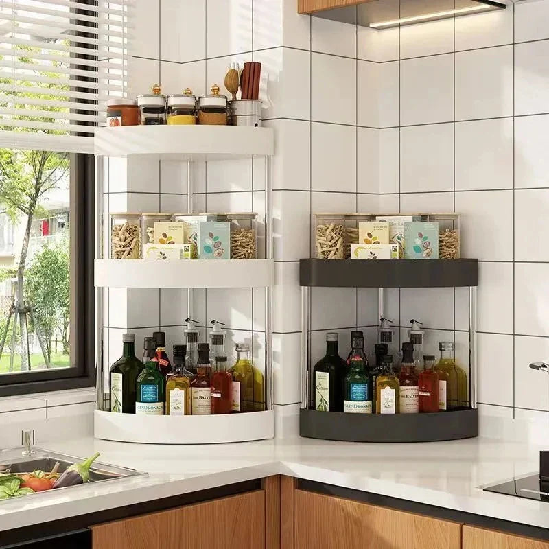 Estantería rodante de 5 niveles DecorBites™ para organizar la cocina y el baño