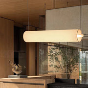 White Minimalist LED Chandelier B 160cm Design