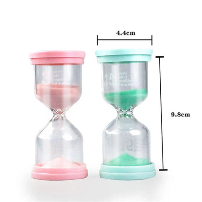 DecorBites™ Hourglass Sand Timer Desktop Ornament for Kids and Home Decor