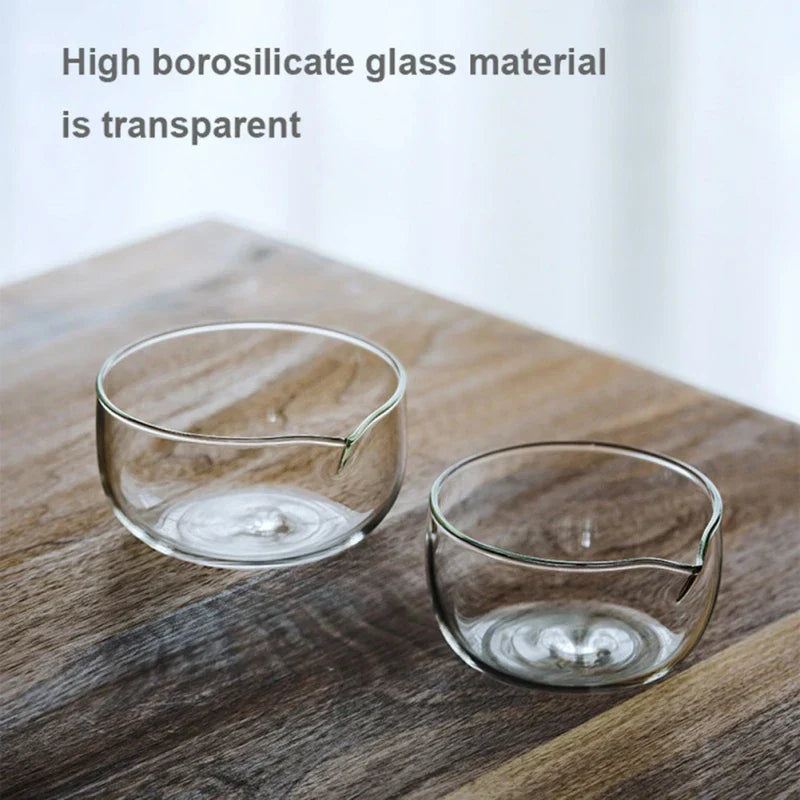 Clear Glass Serving Bowl
