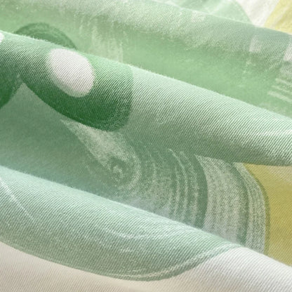 طقم فراش DecorBites™ المطبوع من القطن لنوم هانئ ومريح