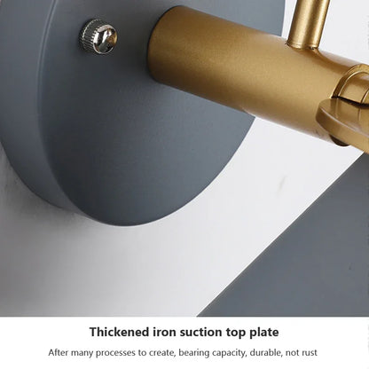 DecorBites™ LED Adjustable Reading Wall Lights - Macaroon-inspired Decorative Lamps for Versatile Room Decor