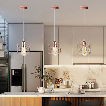 DecorBites™ Industrial Retro Loft LED Pendant Light for Home Living Room Kitchen