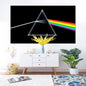 Decobites Refraction Tapestry: Colorful Printed Wall Art for Bedroom, Living Room, Yoga, and Travel