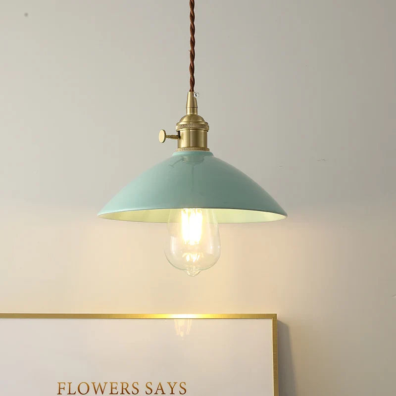 DecorBites™ Ceramic Knob Switch LED Pendant Light, Nordic Modern Hang Lamp