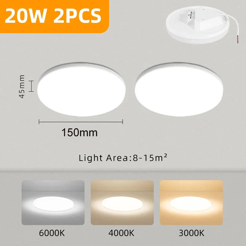 Ultrathin LED Ceiling Fixture
