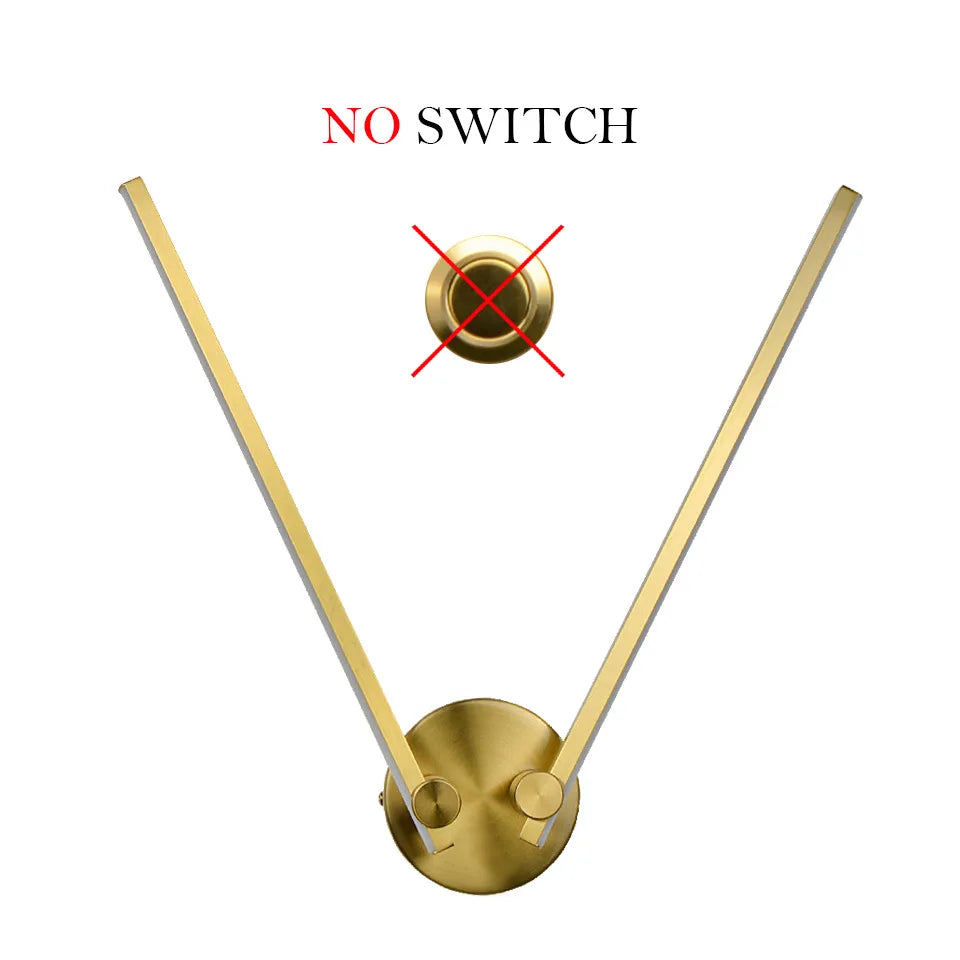 DecorBites™ Double Arm Adjustable LED Wall Light for Living Room and Bedroom