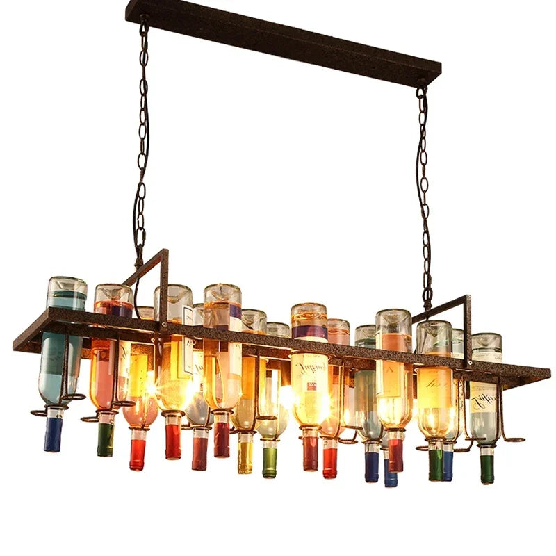 DecorBites™ Iron LED Pendant Chandelier for Kitchen, Bar, and Cafe