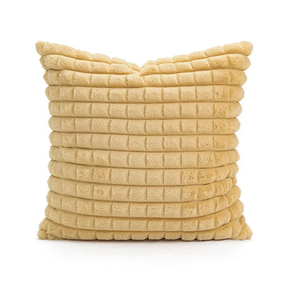 غطاء وسادة هندسي من DecorBites™ بتصميم قطيفة منقوش لديكور منزلي أنيق