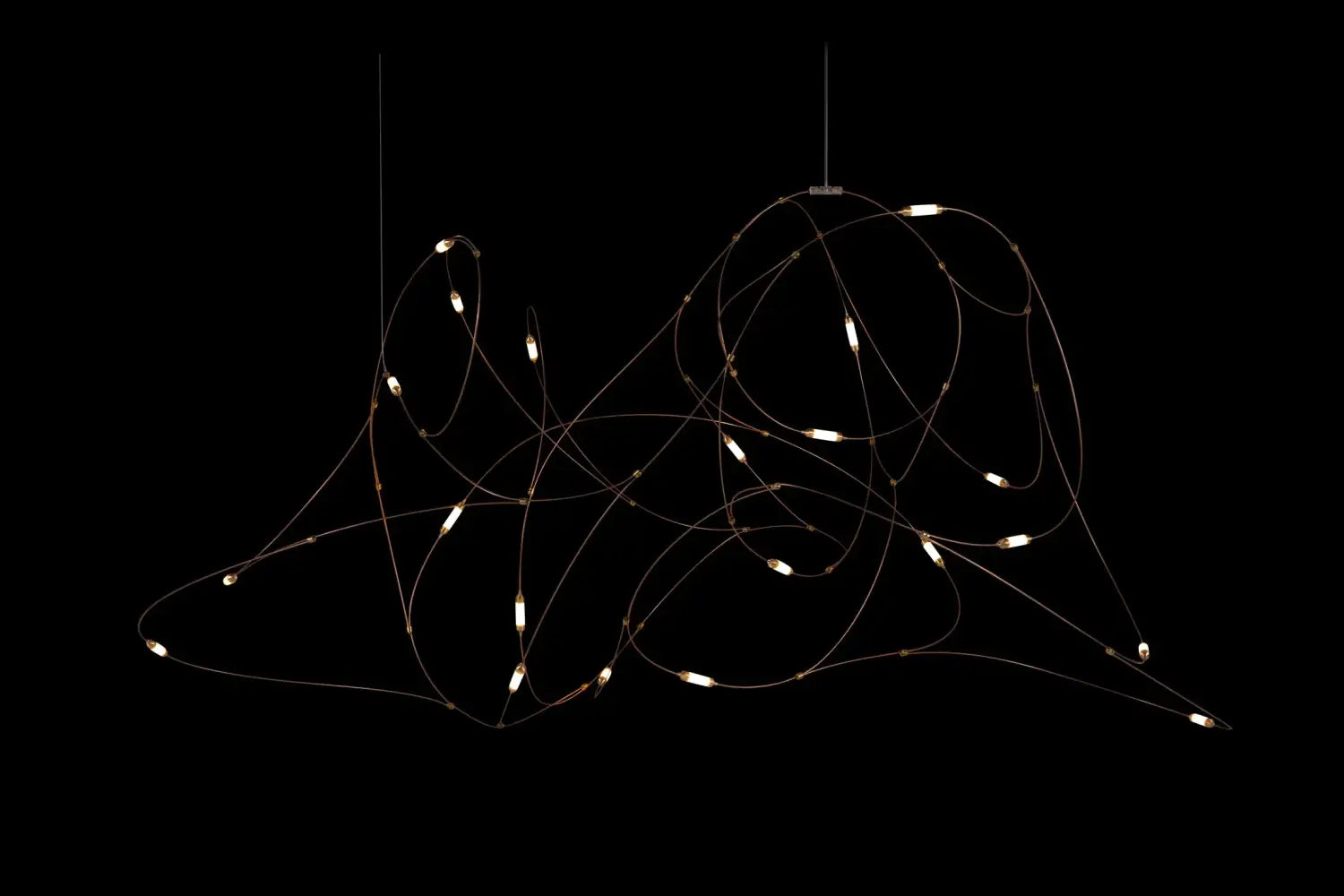 DecorBites™ LED Firefly Chandelier for Hotel and Kitchen