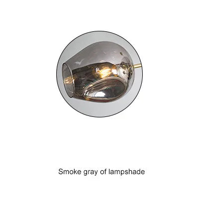 DecorBites™ Gold Glass Ball Pendant Lights for Modern Dining Room Decor