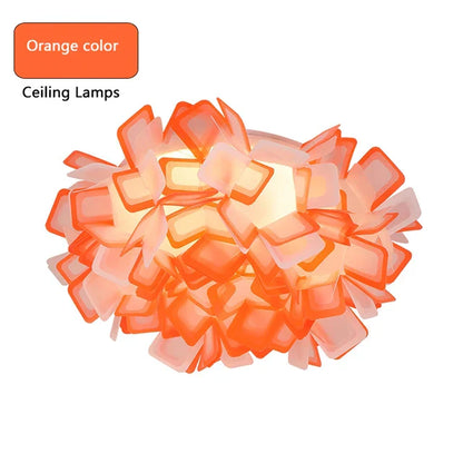 Lámpara colgante de techo con forma de flor LED DecorBites™ para sala de estar y dormitorio