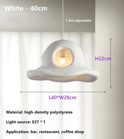 DecorBites™ Island LED Chandelier for Coffee Shop, Bar, Bedroom - Wabi Sabi Personality Indoor Decor