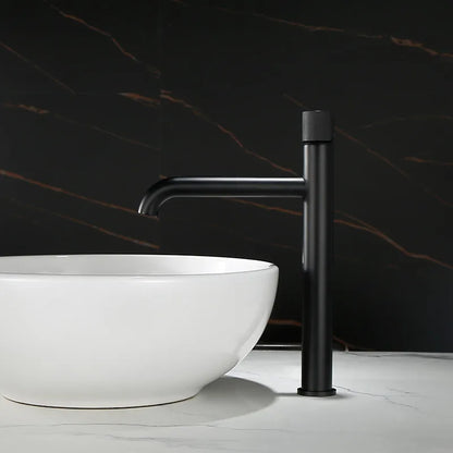 DecorBites™ Brushed Gold Basin Faucet - Single Handle, Deck Mounted Cold & Hot Water Mixer