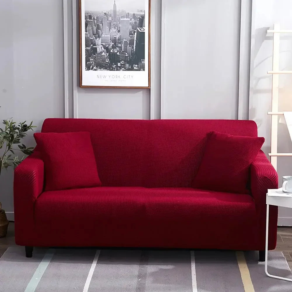 Decobites Stretch Sofa Cover Slipcover Protector for Chair Loveseat L Shape Sofa