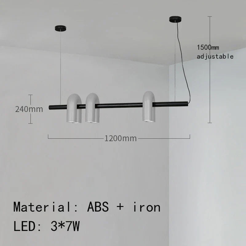 DecorBites™ Cirkus Tube Wall Sconce: Minimalist Night Light & Bedside Reading Lamp